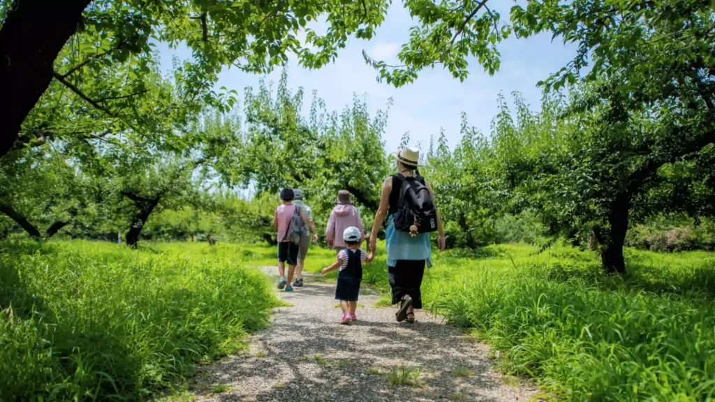 Familienwanderung